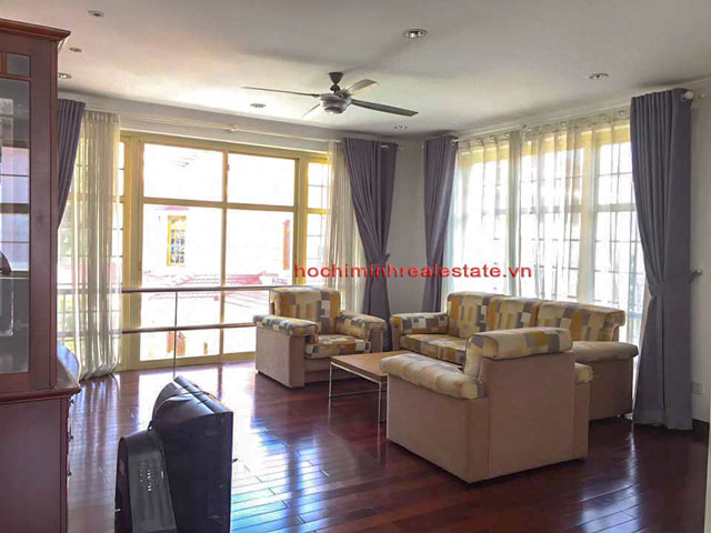 4 bedrooms house for rent in compound, Thao Dien Ward, District 2, Ho Chi Minh City