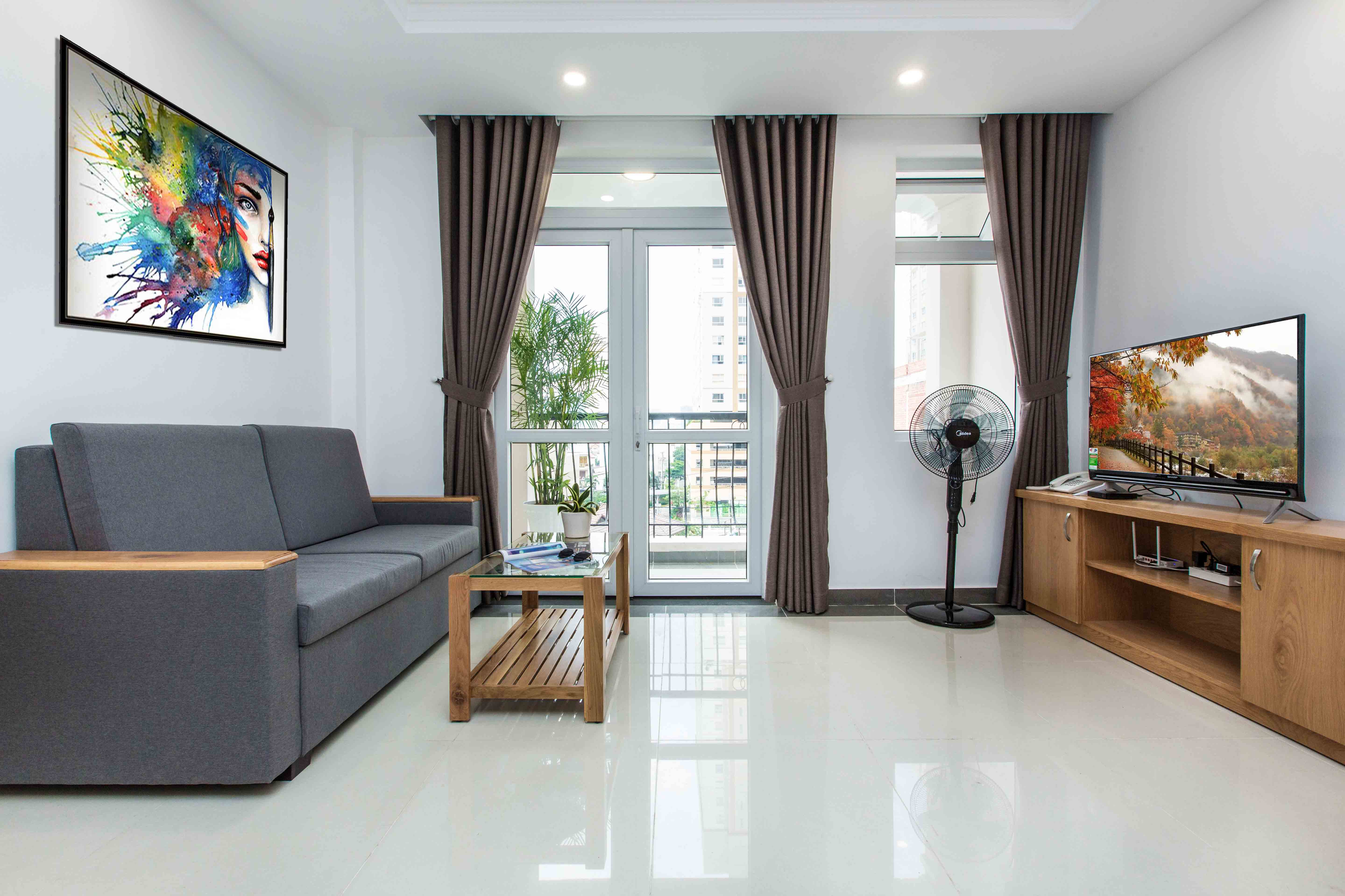 2 bedrooms serviced apartment for rent in Thao Dien Ward, District 2