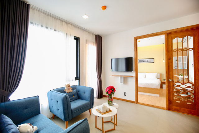 Brand new and beautiful serviced apartment for rent in Thao Dien area, District 2, HCM City, Vietnam