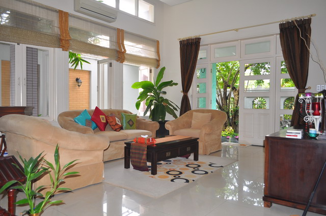 4 bedrooms villa for rent in compound, Thao Dien Ward, District 2