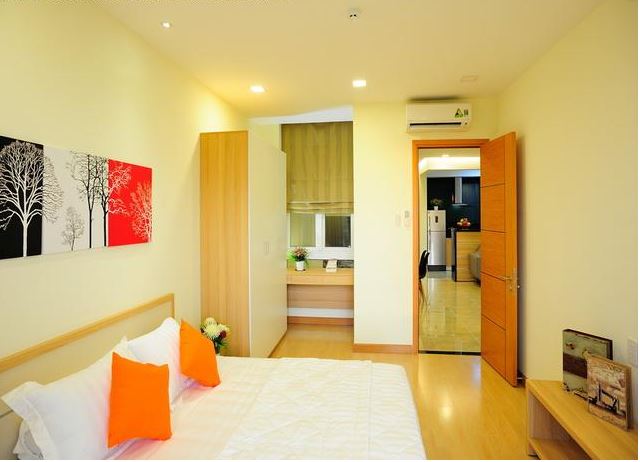  2 bedrooms morden serviced apartment for rent in Thao Dien, District 2