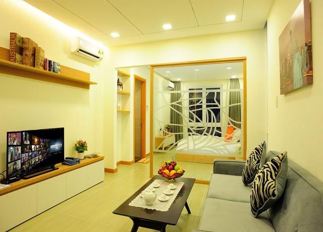 Very nice 1 bedroom serviced apartment for rent in District 2, Thao Dien ward, HCMC