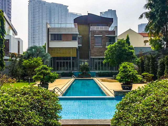 Modern villa for rent in Thao Dien Ward, Districtc 2, HCMC - 5 bedrooms