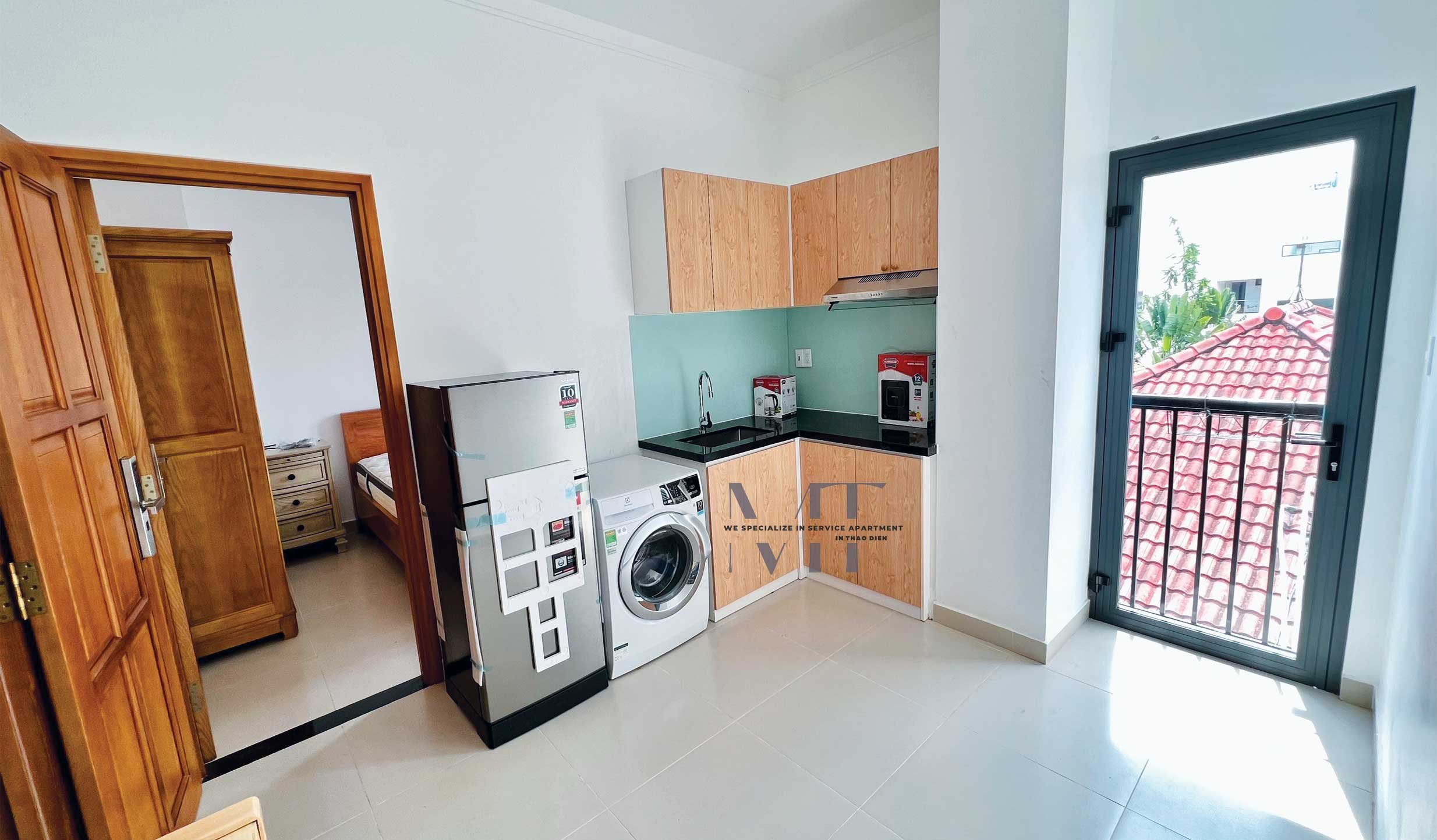 New 1-Bedroom Apartment For Rent In Thao Dien ward, Dist 2