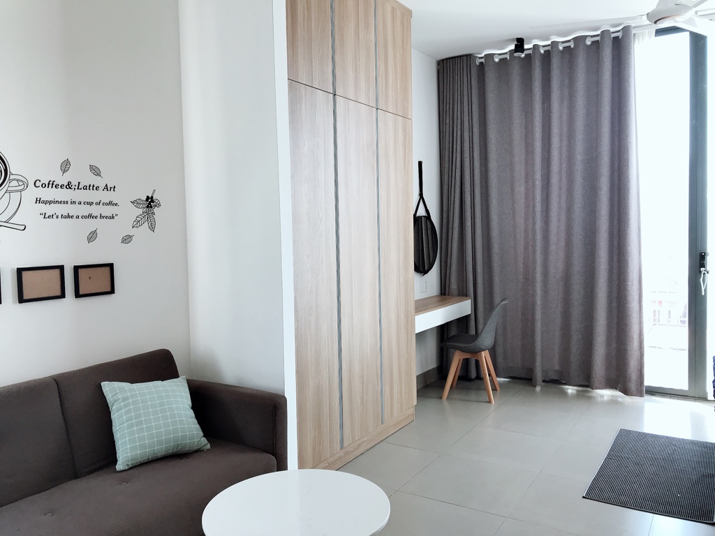 Nice and new serviced apartment for rent in Thao Dien area, District 2, Ho Chi Minh City
