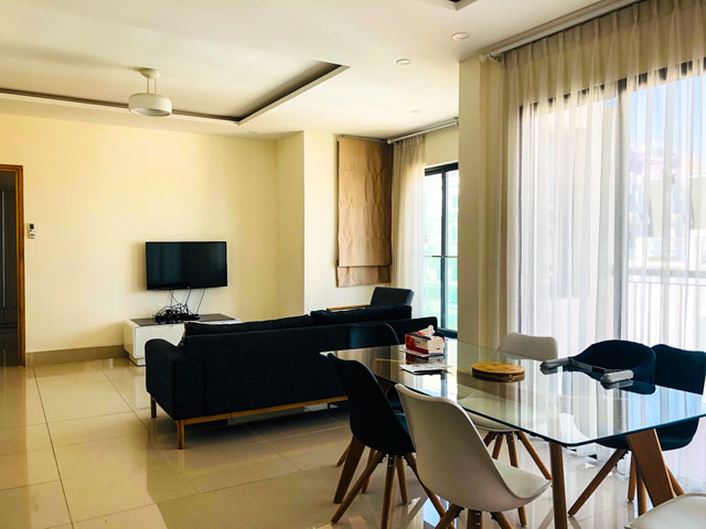 Very nice 3 bedrooms serviced apartment for rent in District 2, Thao Dien ward, HCMC