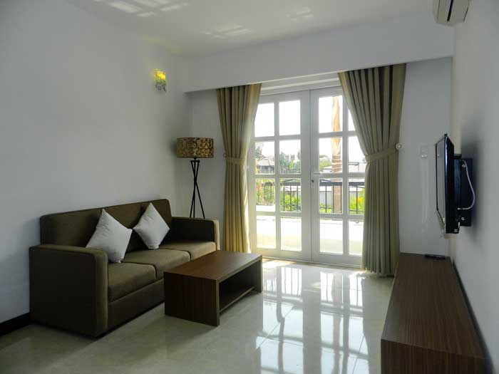 New and comfortable serviced apartment for rent located at Thao Dien ward, District 2
