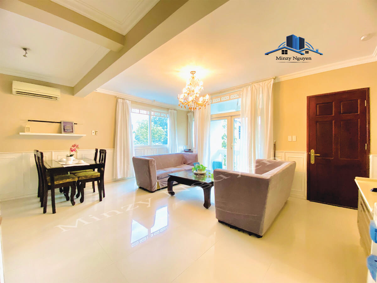 Spacious 2 Bedrooms Serviced apartment for rent in Thao Dien, District 2, Ho Chi Minh City