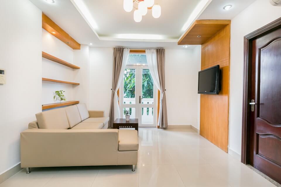 Spacious 2 bedrooms serviced apartment for rent in Thao Dien, District 2