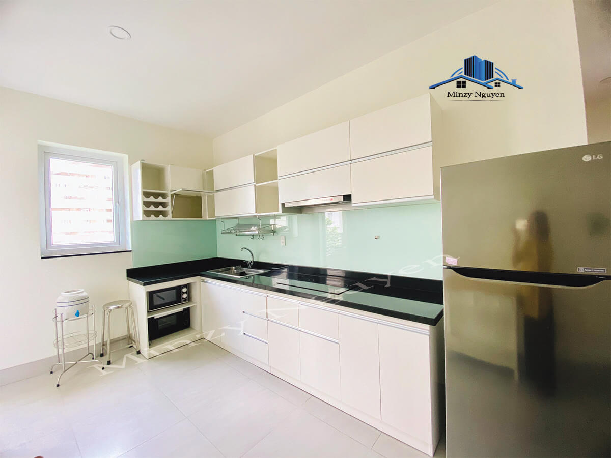 Spacious 2 Bedrooms Serviced apartment for rent near American International School, Thao Dien Ward, District 2