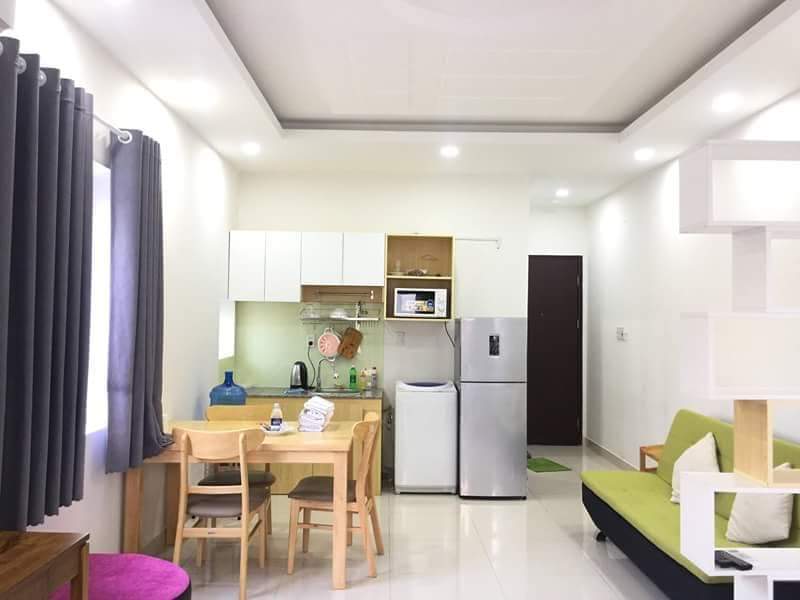 Cozy studio serviced apartment for rent in Thao Dien Ward