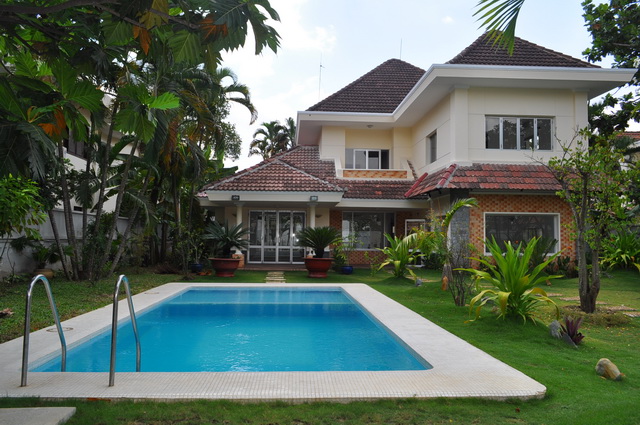 Villa for rent in compound, Thao Dien Ward, District 2, HCMC