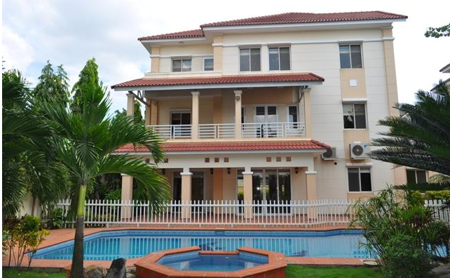 Villa for rent in the compound, Thao Dien Ward, District 2, HCMC - 5 bedrooms